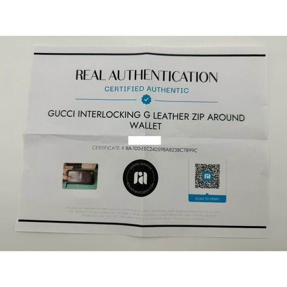 Authentic GUCCI Black Leather GG Marmont Continental Wallet | Bag | COA Included - Picture 7 of 9